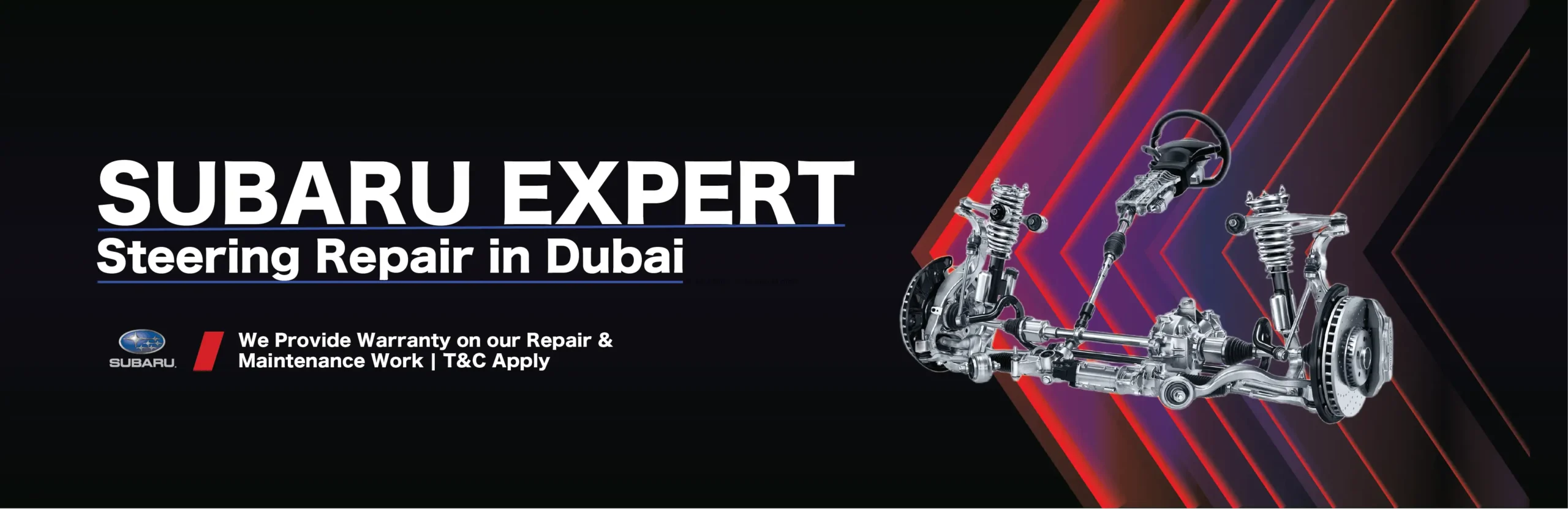 Subaru Steering Repair and Service in Dubai