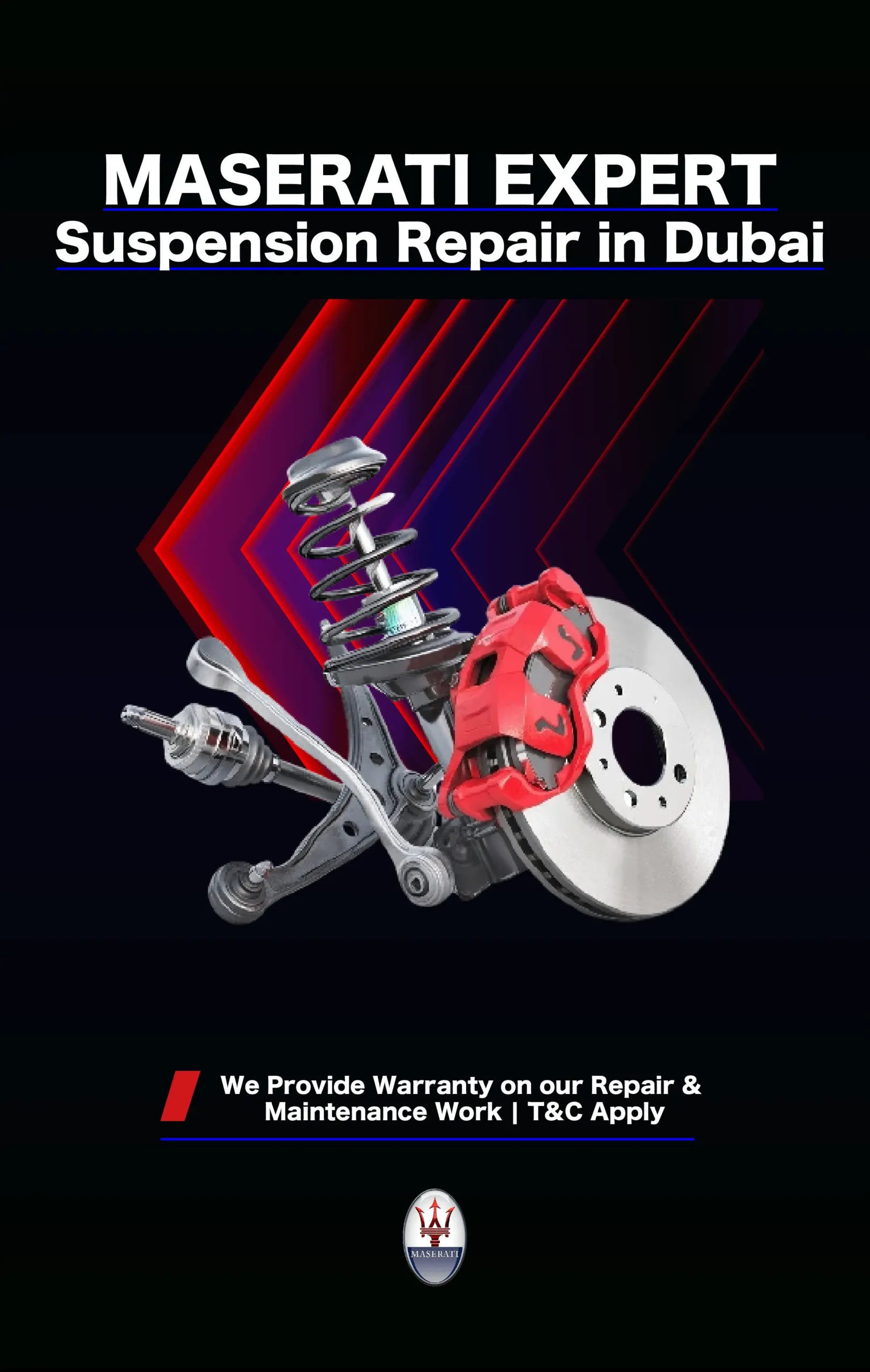 Maserati Suspension Repair