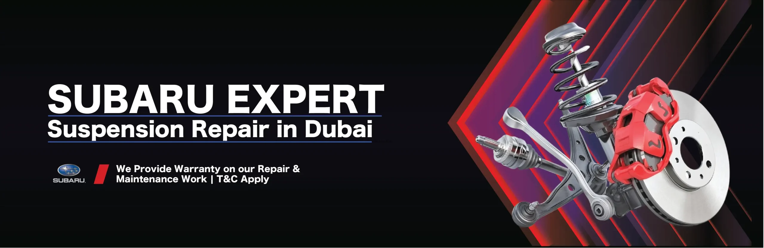Subaru Suspension Repair and Replacement in Dubai