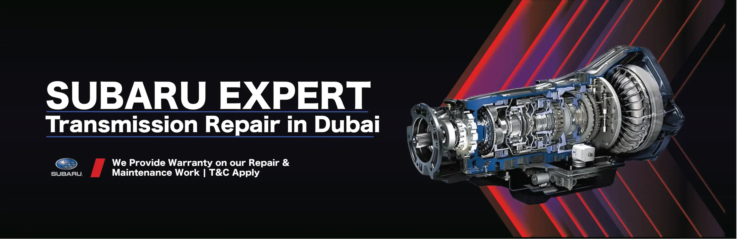 Expert Subaru Transmission Repair Services in Dubai