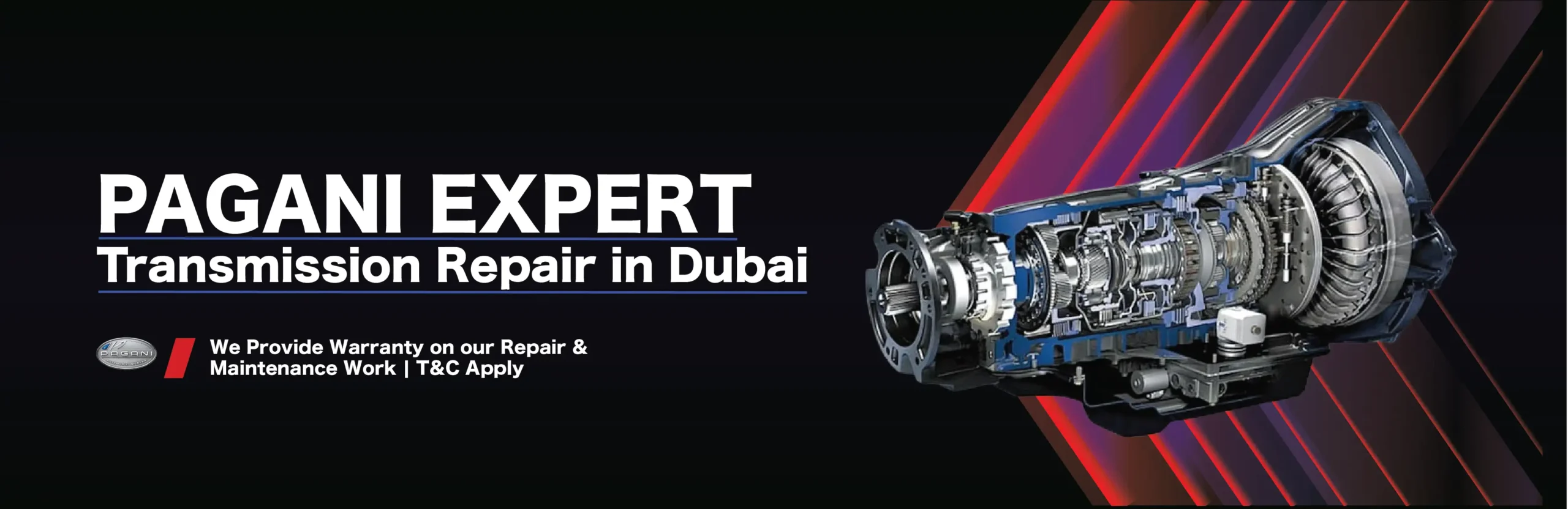 Expert Pagani Transmission Repair Services in Dubai