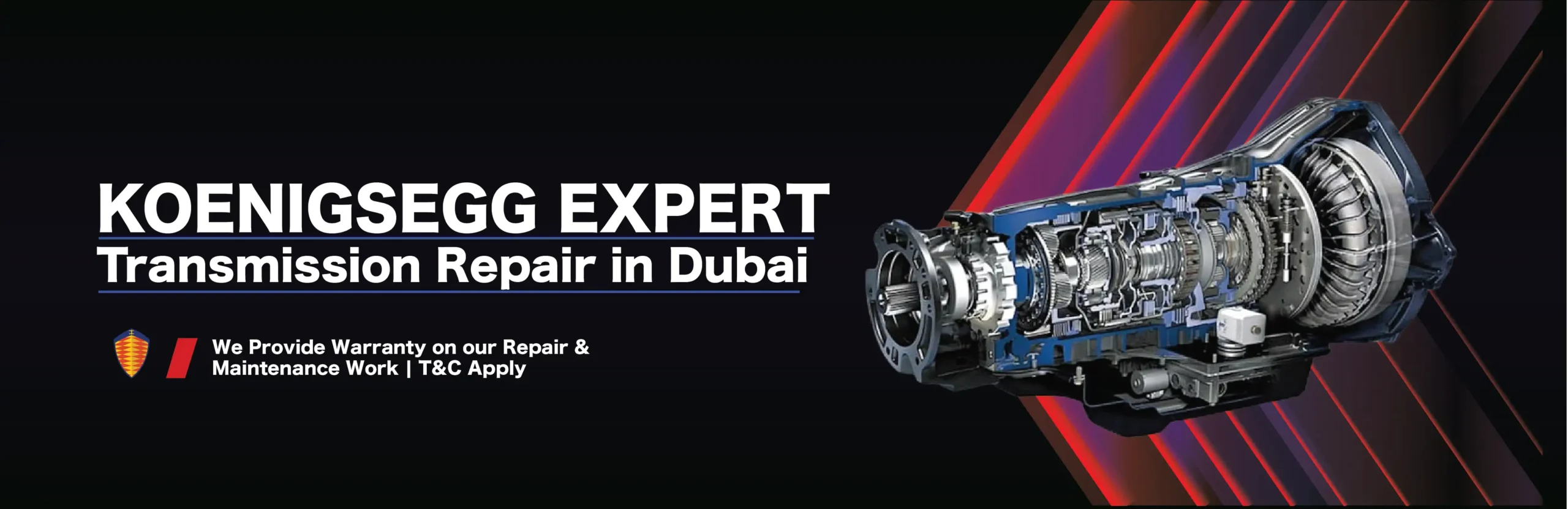 Expert Koenigsegg Transmission Repair Services in Dubai