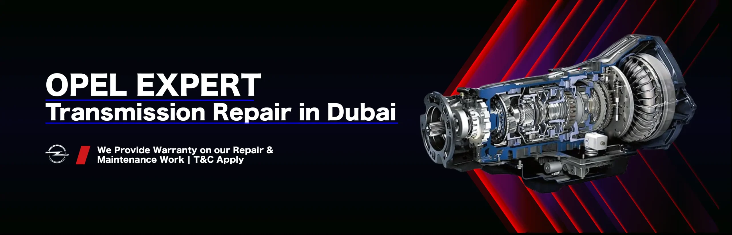 Expert Opel Transmission Repair Services in Dubai