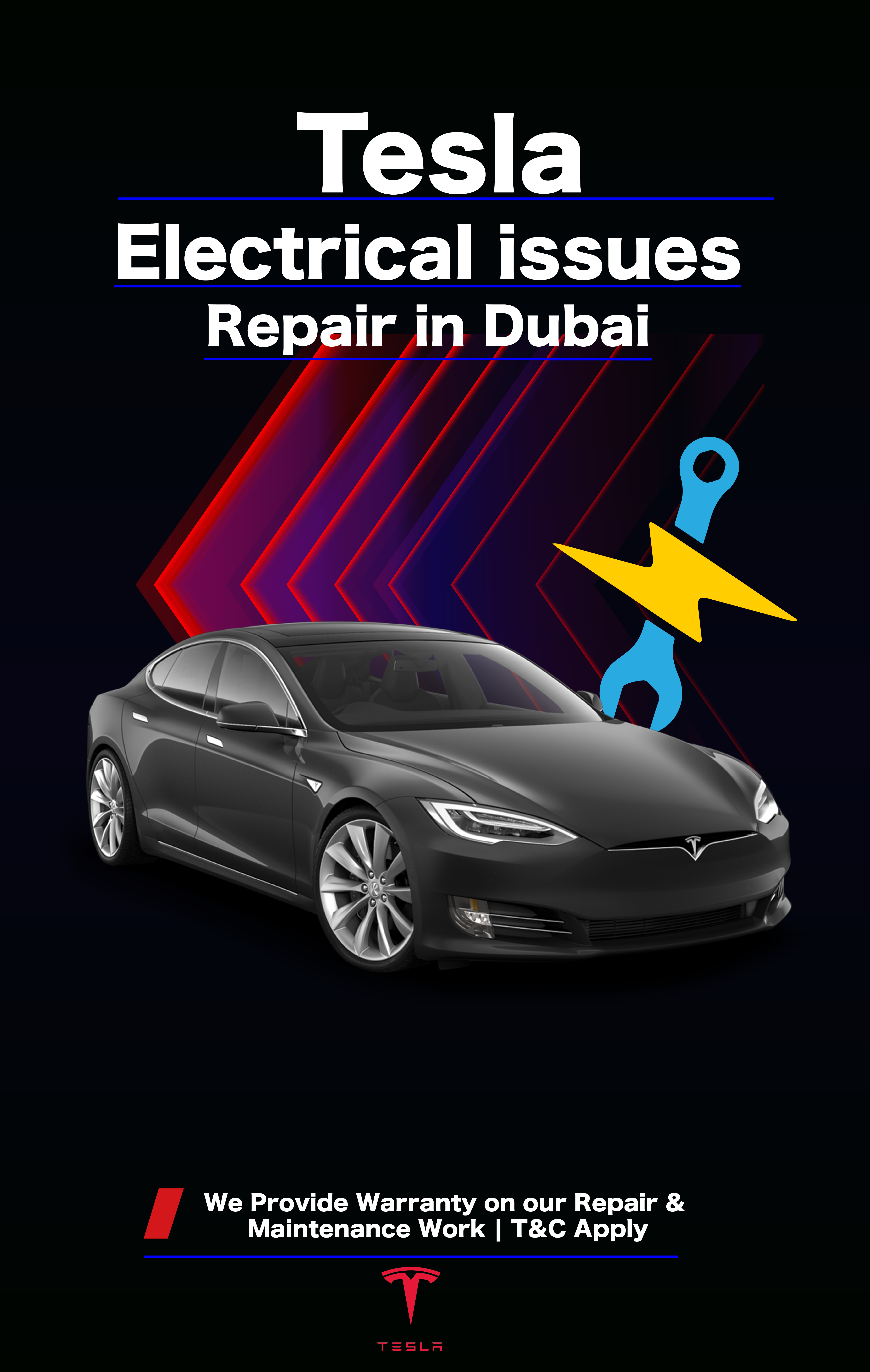 Tesla Electrical System Repair Service