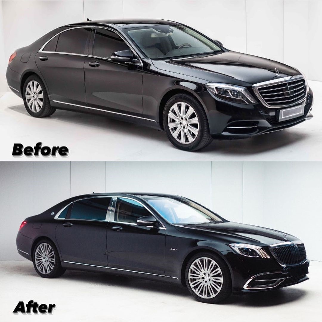 MERCEDES BODYKIT Transformation