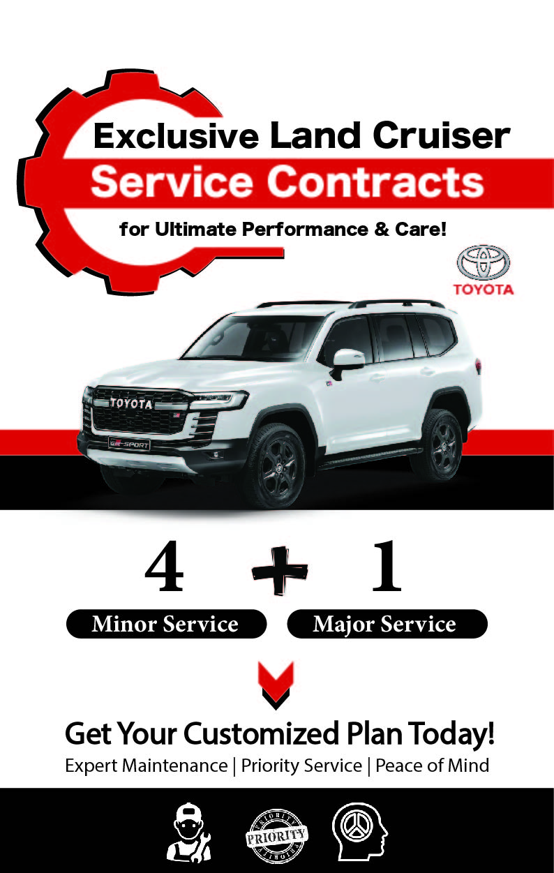 Land Cruiser Service Contract