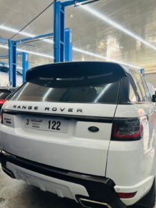 Completed Range Rover Sports water pump replacement with optimal performance