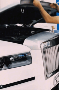 Comprehensive Rolls-Royce Ghost inspection process in Dubai