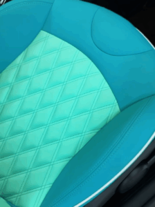 Fully restored Mini Cooper S interior with premium upholstery finish