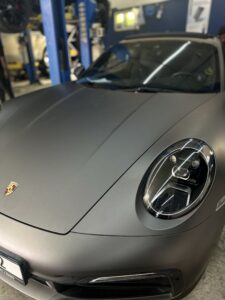 Porsche 911 Carrera coolant system diagnostics in Dubai