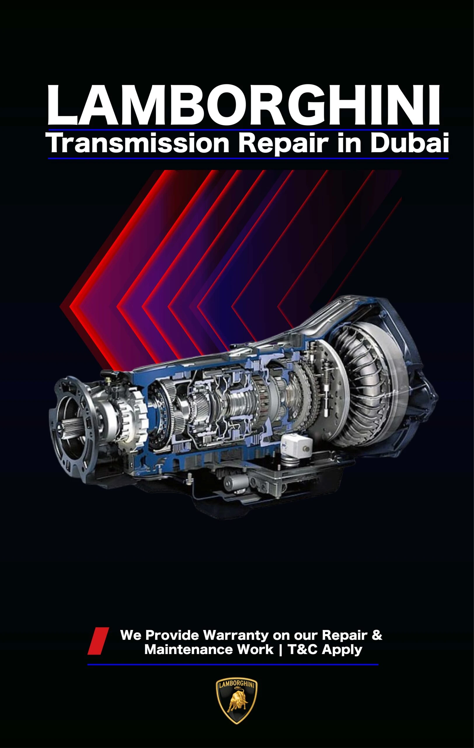 Lamborghini Transmission Repair