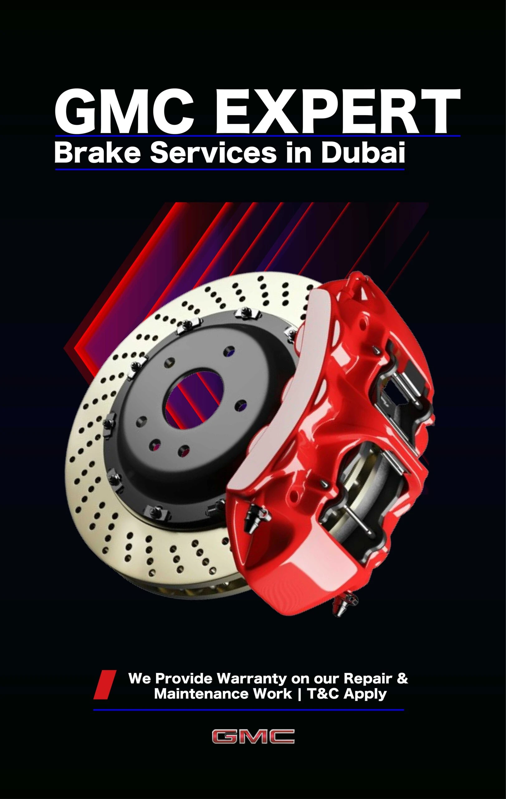 Expert GMC Brake Service in Dubai