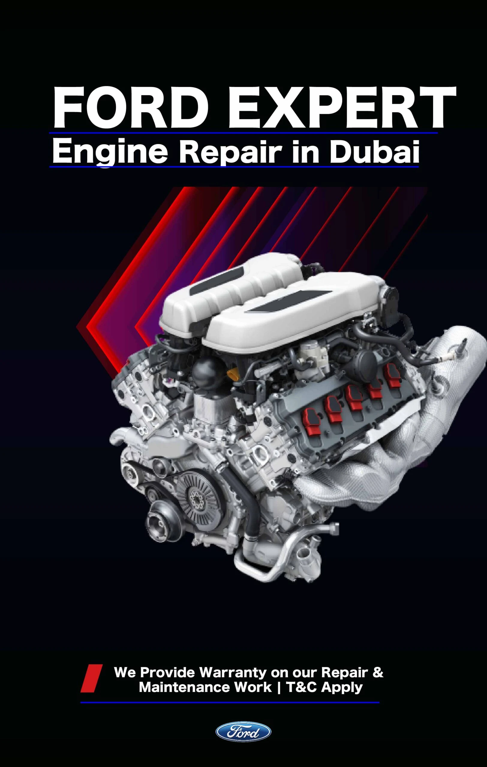 Ford Engine Repair in Dubai